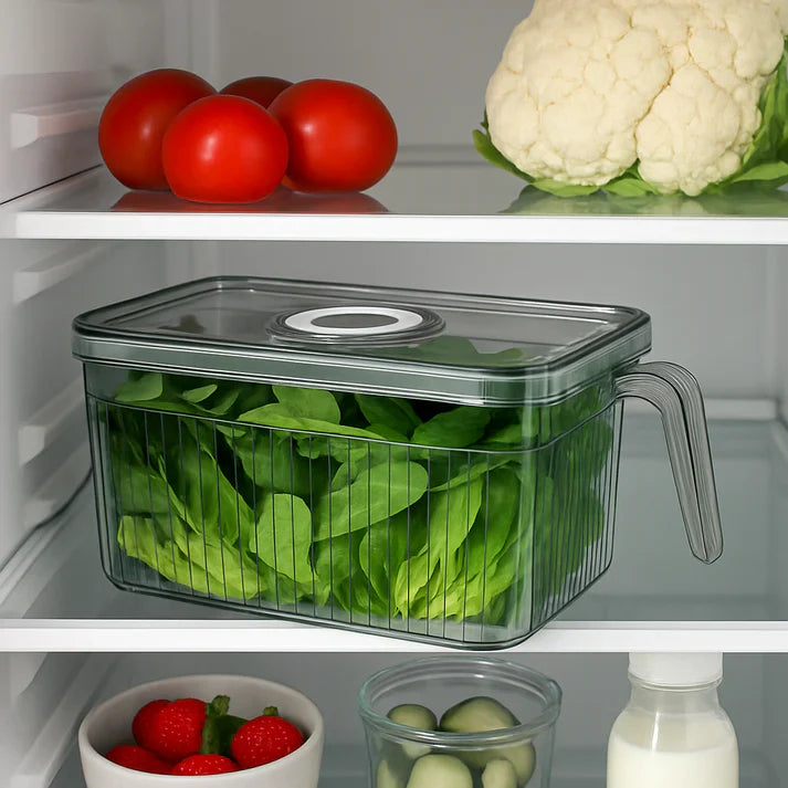 Pack of 6 - Unbreakable kitchen storage Basket. ✨look pretty in your refrigerator✨